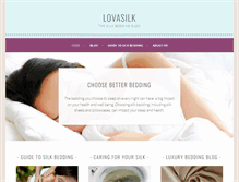 Tablet Screenshot of lovasilk.com